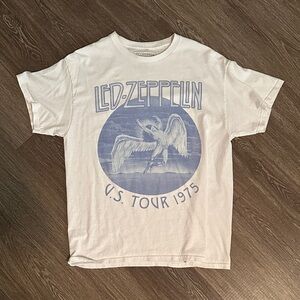 L.Z. White Graphic Tee